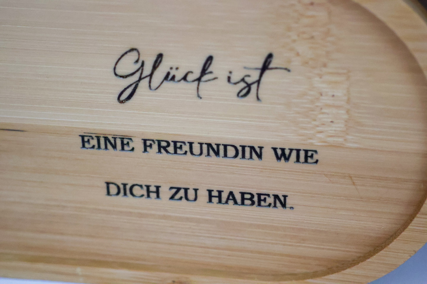 Serviertablett personalisiert