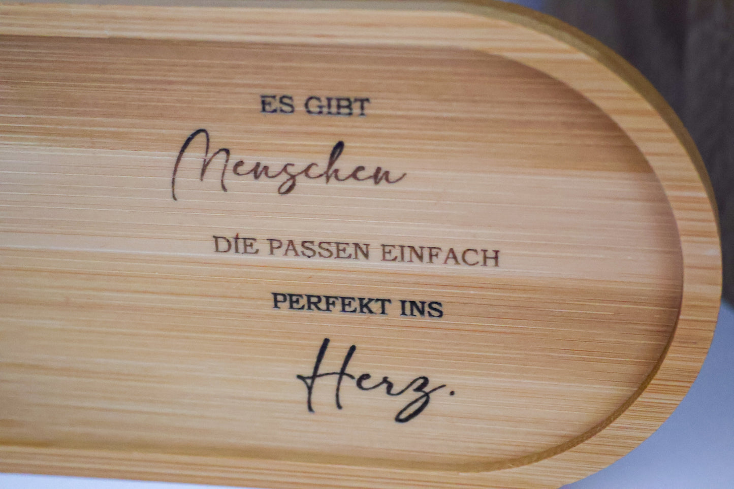 Serviertablett personalisiert