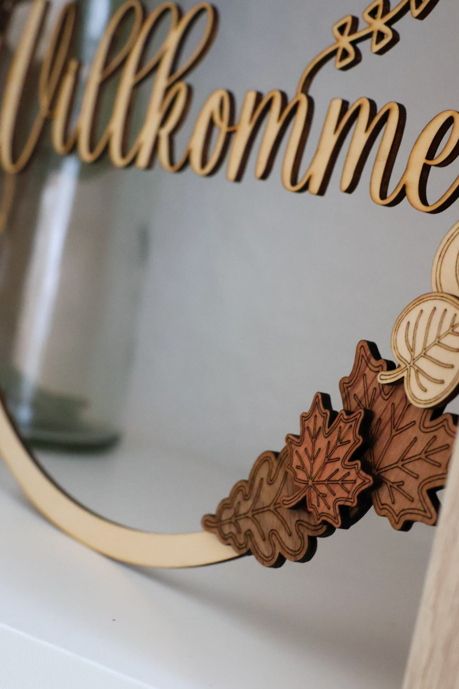 Herbstlicher Willkommens-Türkranz