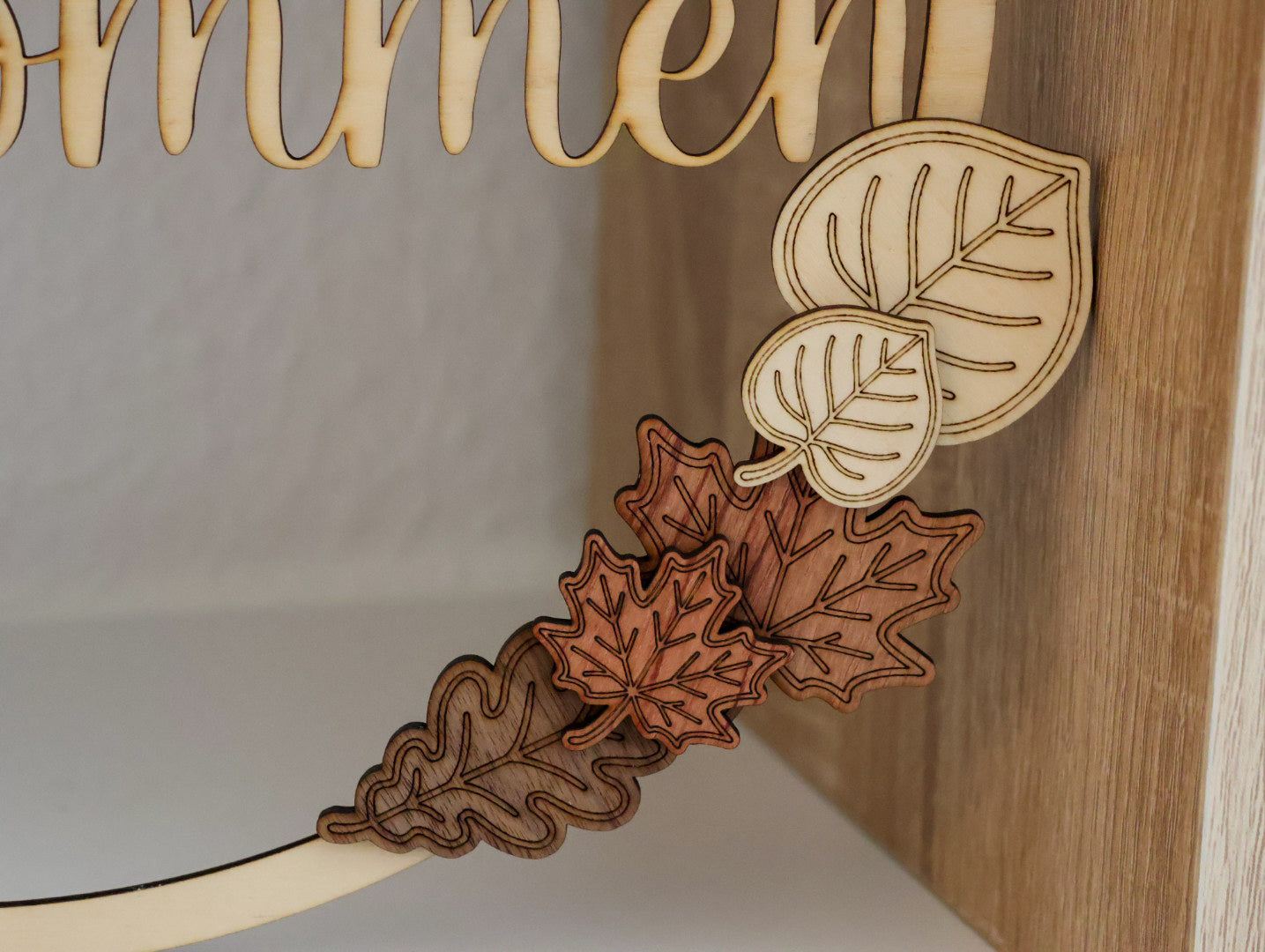 Herbstlicher Willkommens-Türkranz