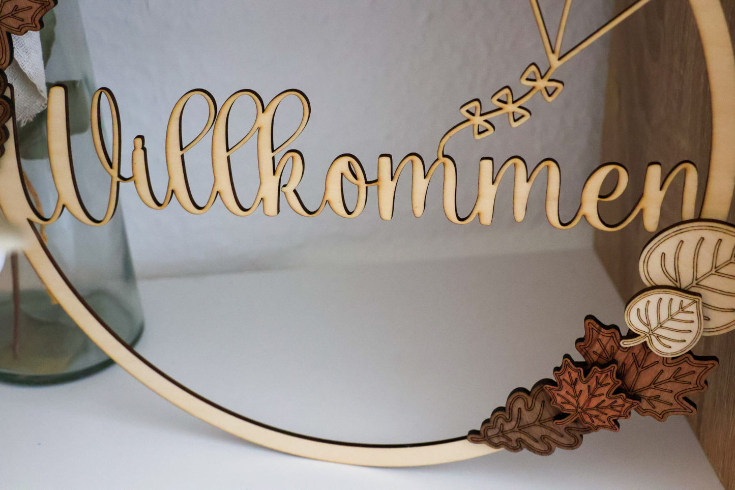 Herbstlicher Willkommens-Türkranz